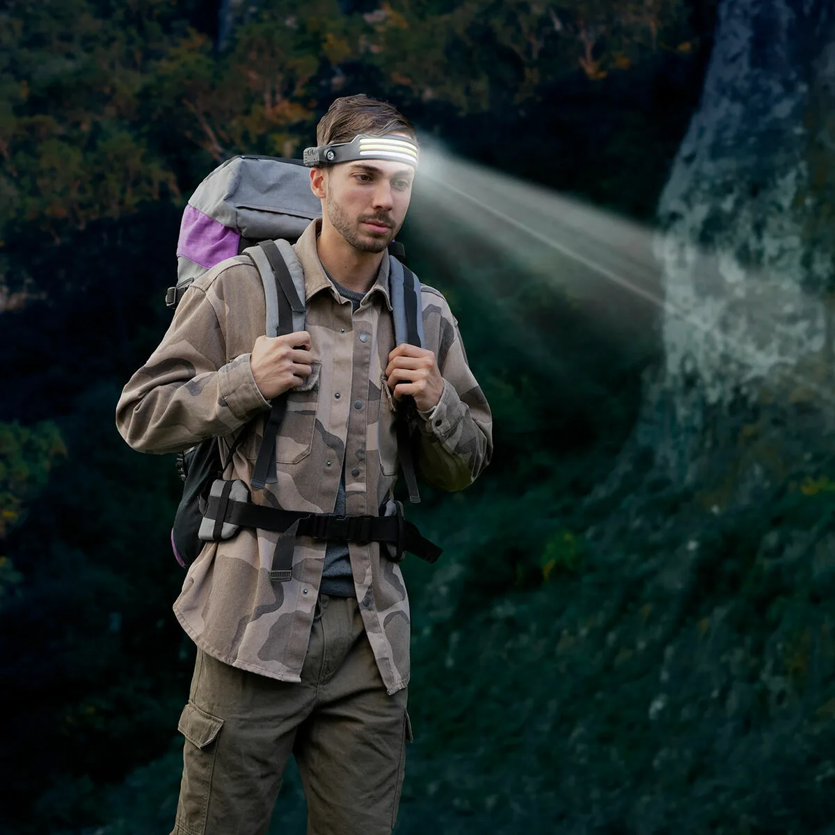 Lampe frontale led rechargeable et reglable recobright innovagoods v010377151. Diaytar : L'excellence du service, la douceur des prix