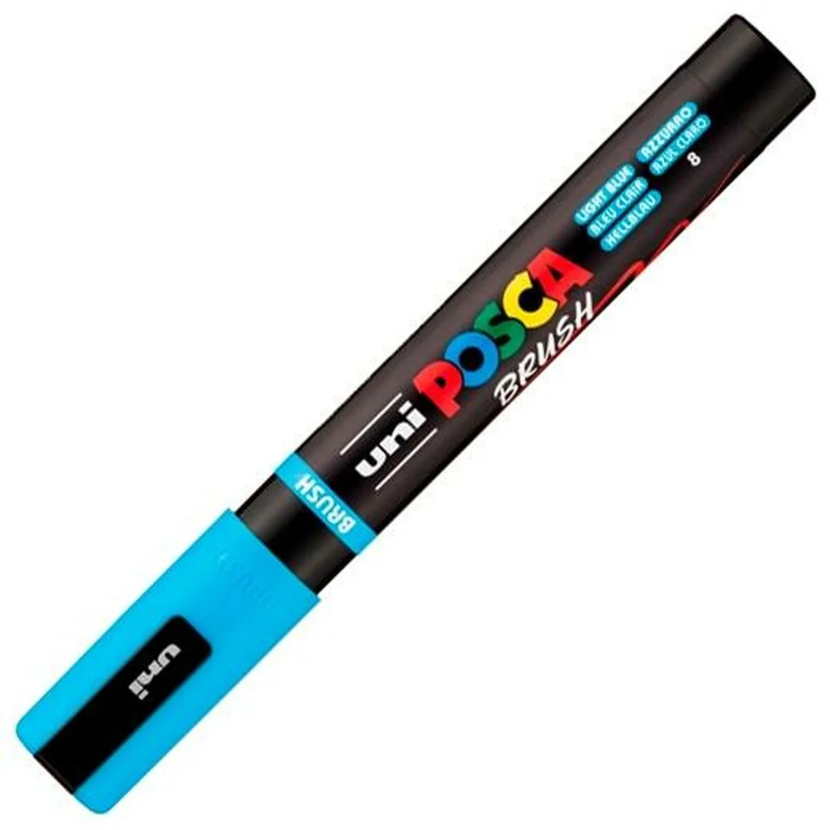 Marqueur brush posca pc 5br bleu clair 6 unites s844056499. Diaytar Sénégal : Innovation digitale et prix attractifs