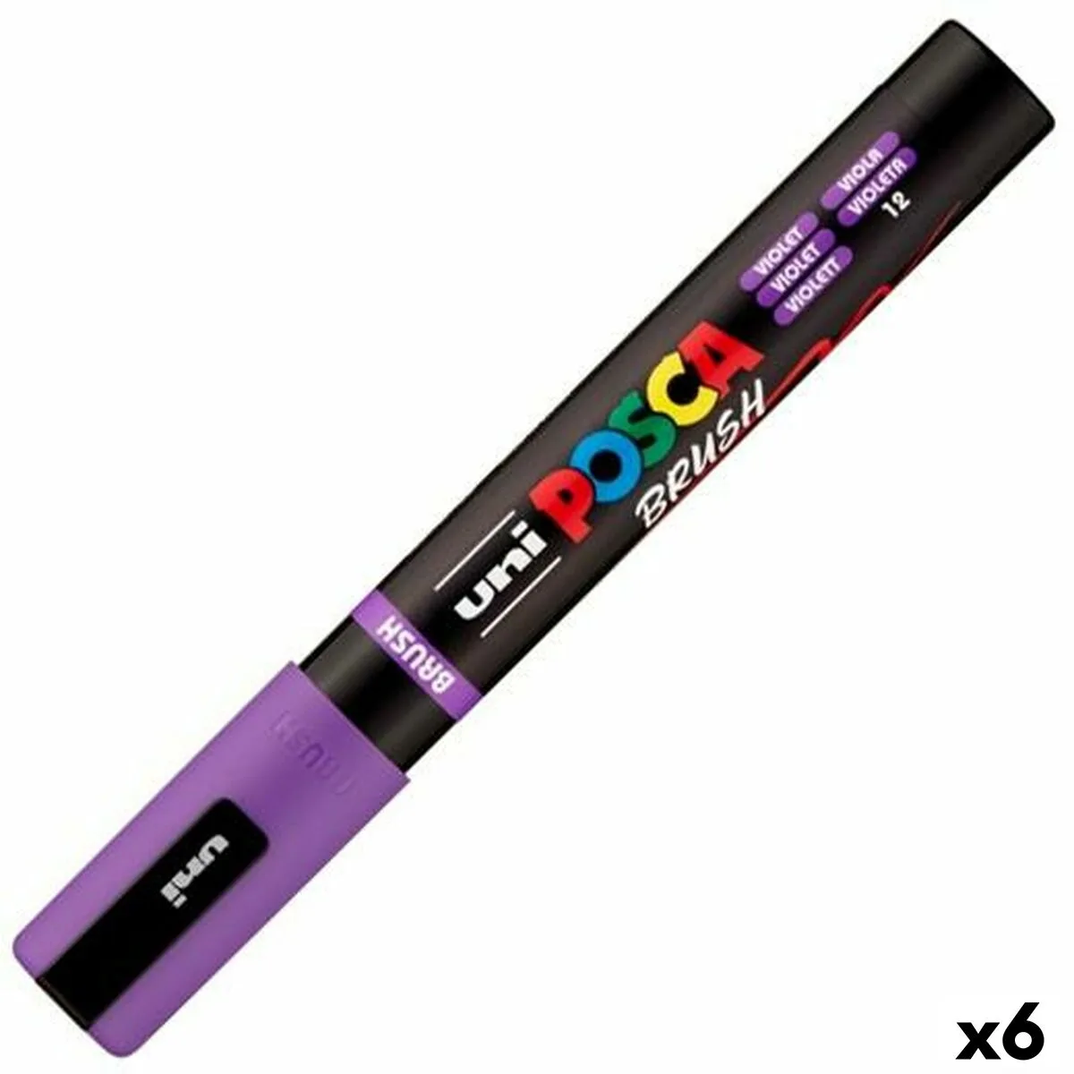 Marqueur brush posca pc 5br violet 6 unites s844056874. Diaytar : Votre source de bonnes affaires en ligne
