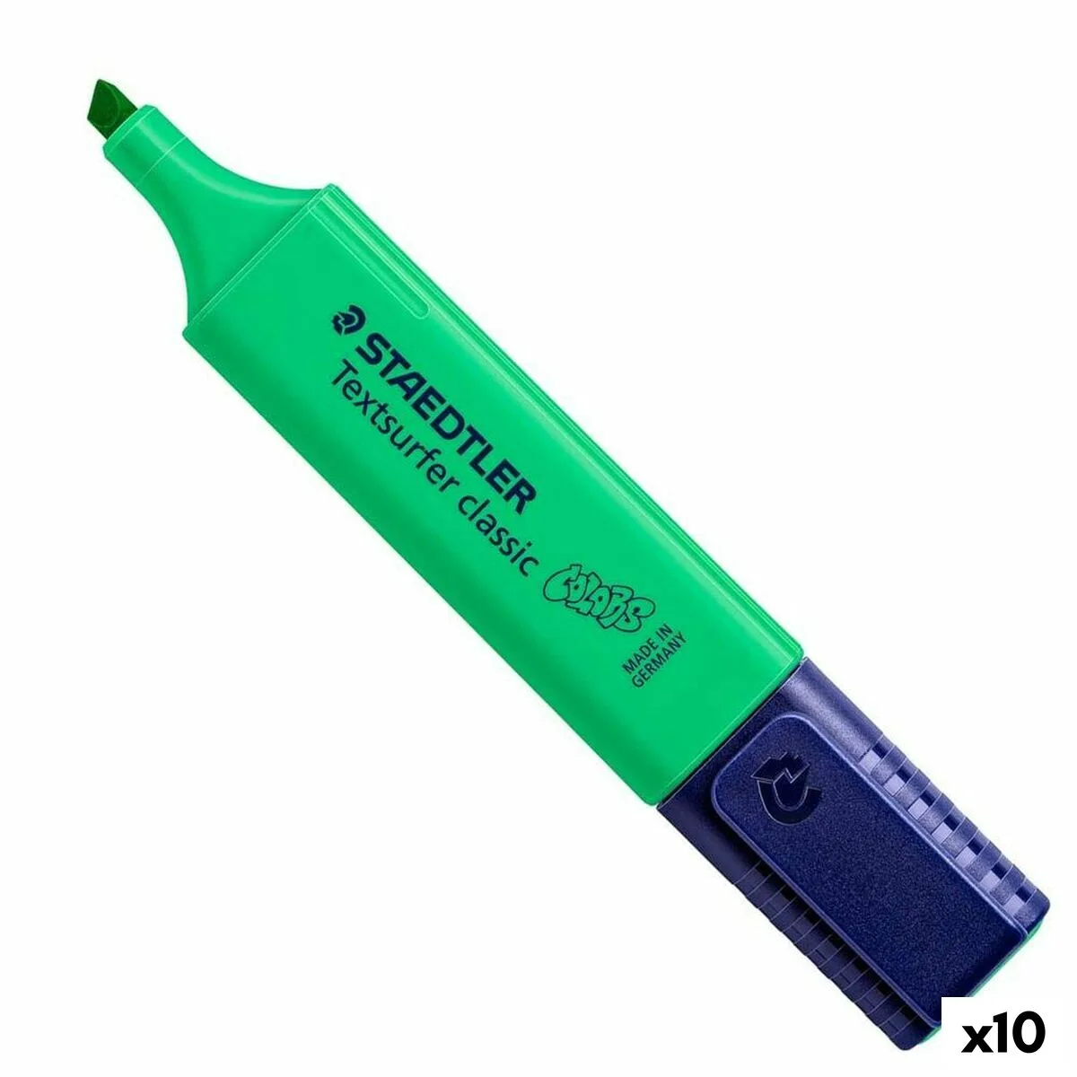 Marqueur fluorescent staedtler textsurfer classic vert 10 unites s842741064. Plus de choix, moins de dépenses avec Diaytar