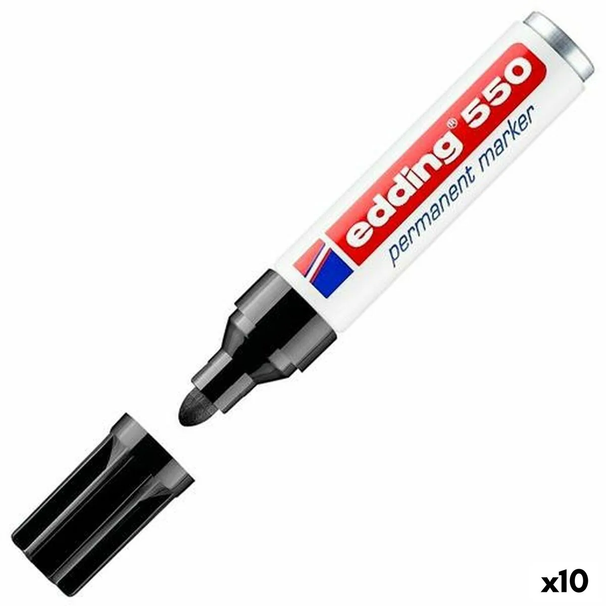 Marqueur permanent edding 550 noir 10 unites s842131372. Diaytar : Votre source de bonnes affaires en ligne