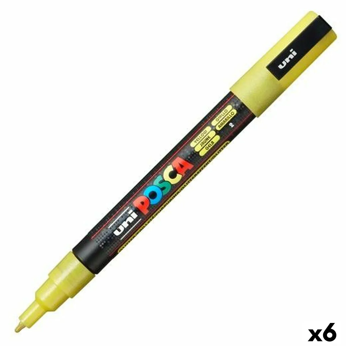 Marqueur posca pc 3ml jaune 6 unites s842268879. Le e-commerce qui respecte votre pouvoir d'achat : Diaytar