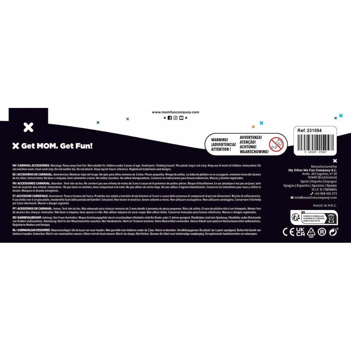 Masque my other me pugsley adams s242117038. Votre marketplace de proximité digitale : Diaytar