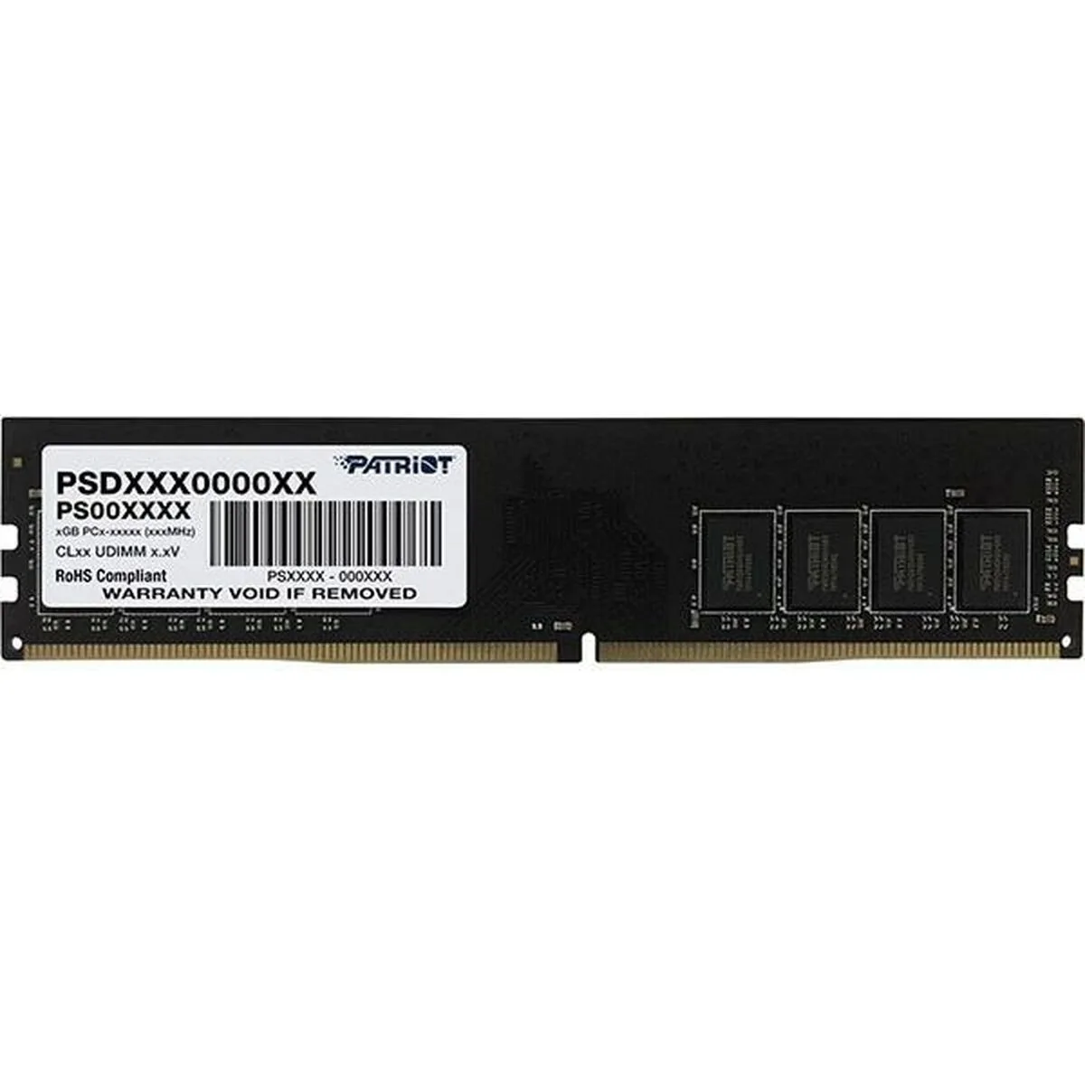 Memoire ram patriot memory psd48g32002 8 gb ddr4 cl22 s916783441. Électroménager, mode, beauté... Diaytar a tout en stock