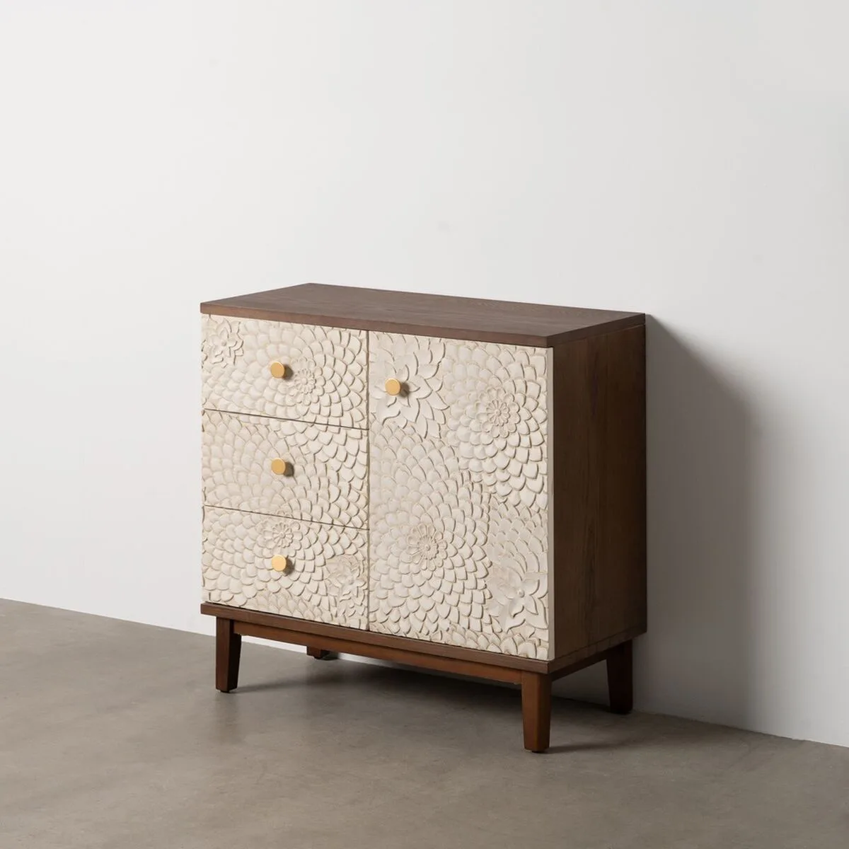 Meuble d entree avec tiroirs manacor blanc marron s880812020. Diaytar : Le e-commerce qui respecte votre budget