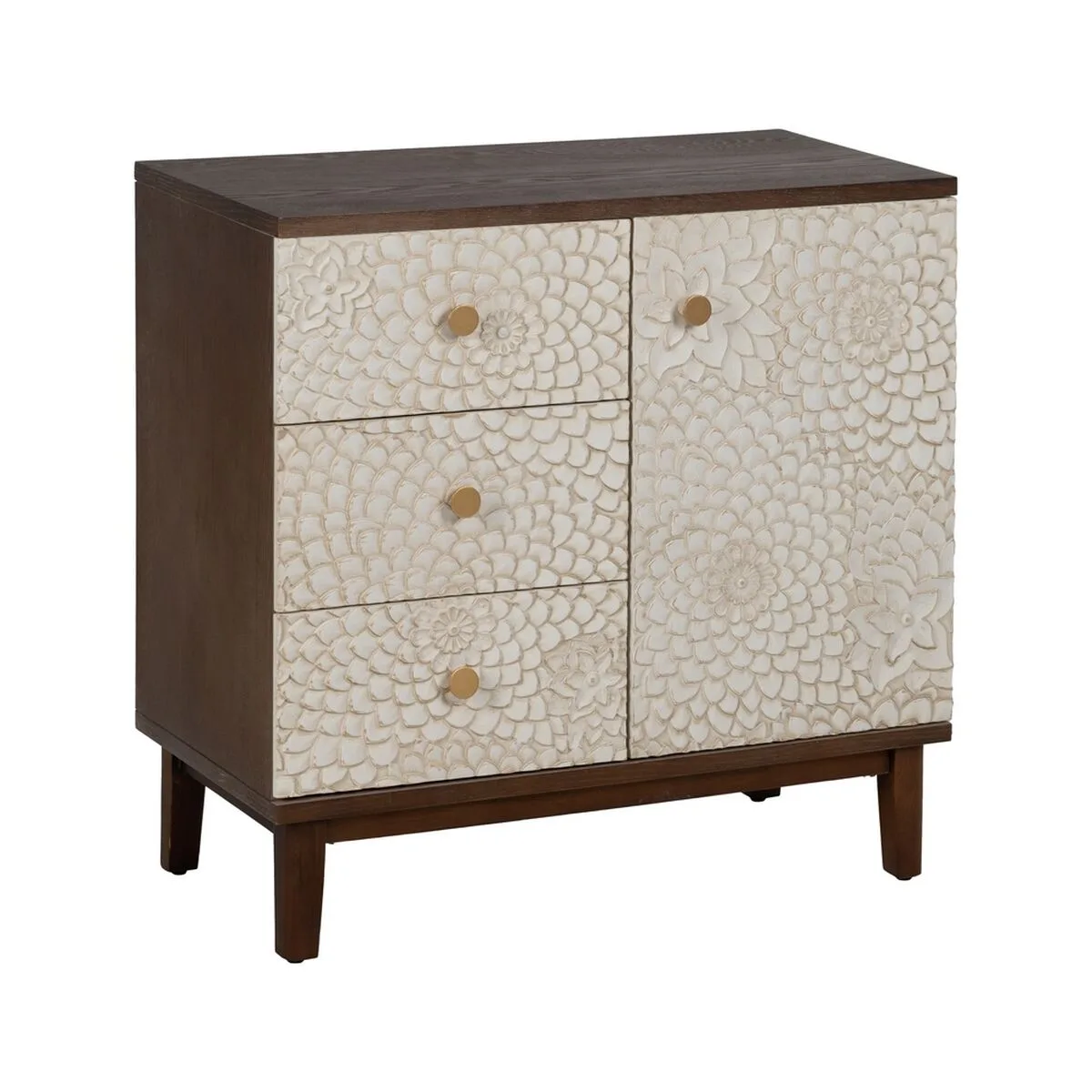 Meuble d entree avec tiroirs manacor blanc marron s880812055. Plus de choix, moins de dépenses avec Diaytar