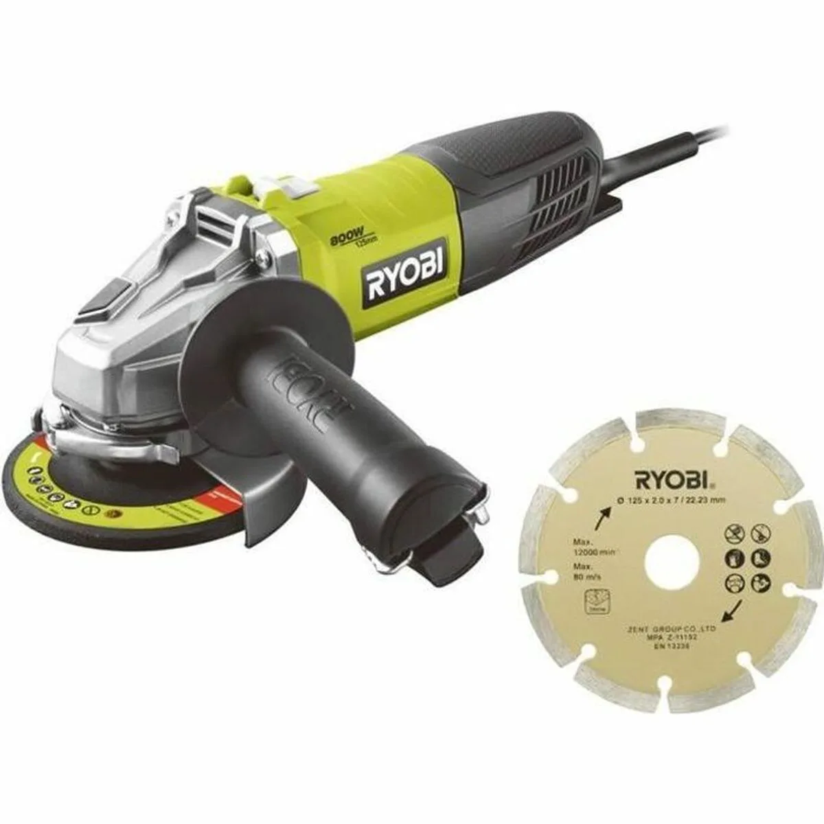 Meuleuse d angle ryobi 800 w o 125 mm 230 v s718423897. Diaytar : La révolution discount est en marche