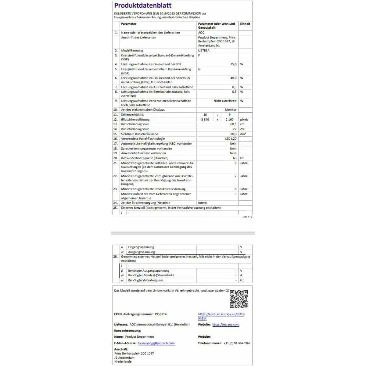 Monitor gaming aoc u27b3a 4k ultra hd 27 s9112239758. La plateforme e-commerce qui démocratise la consommation : Diaytar