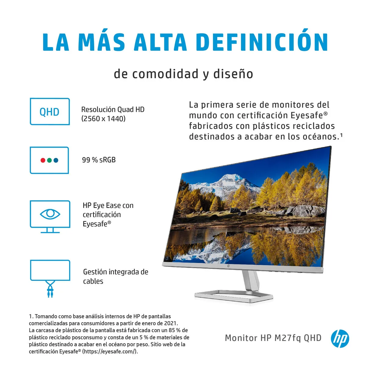 Monitor gaming hp m27fq quad hd 27 s5530593449. Catalogue géant, prix mini chez Diaytar Sénégal