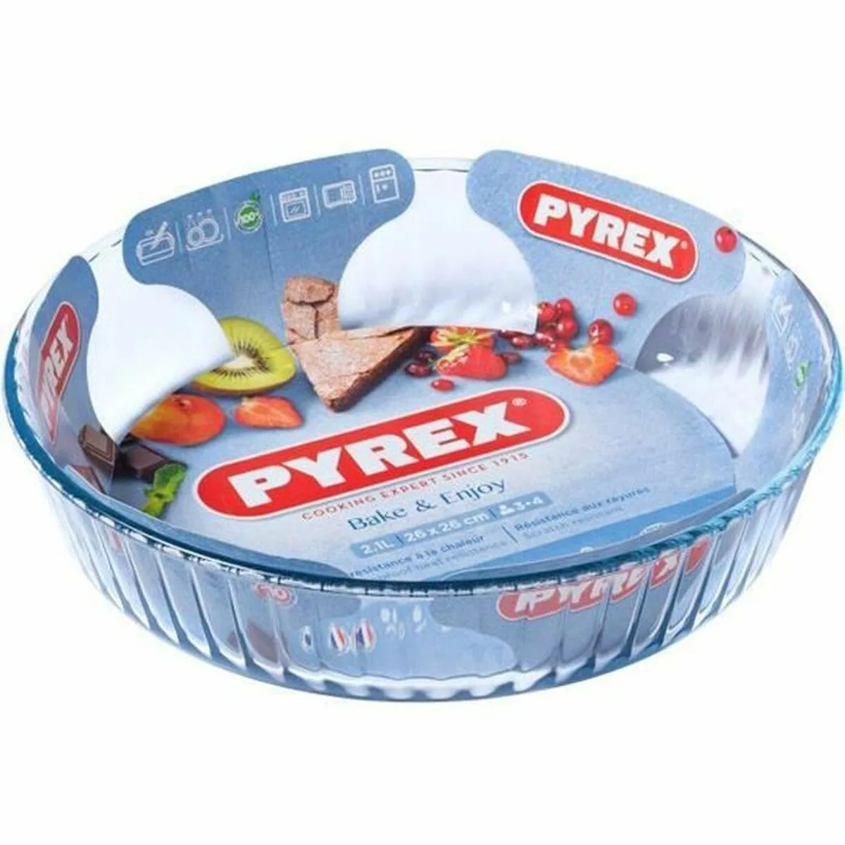 Moule a patisserie pyrex transparent s7101747836. Des produits authentiques à prix réduits sur Diaytar Sénégal