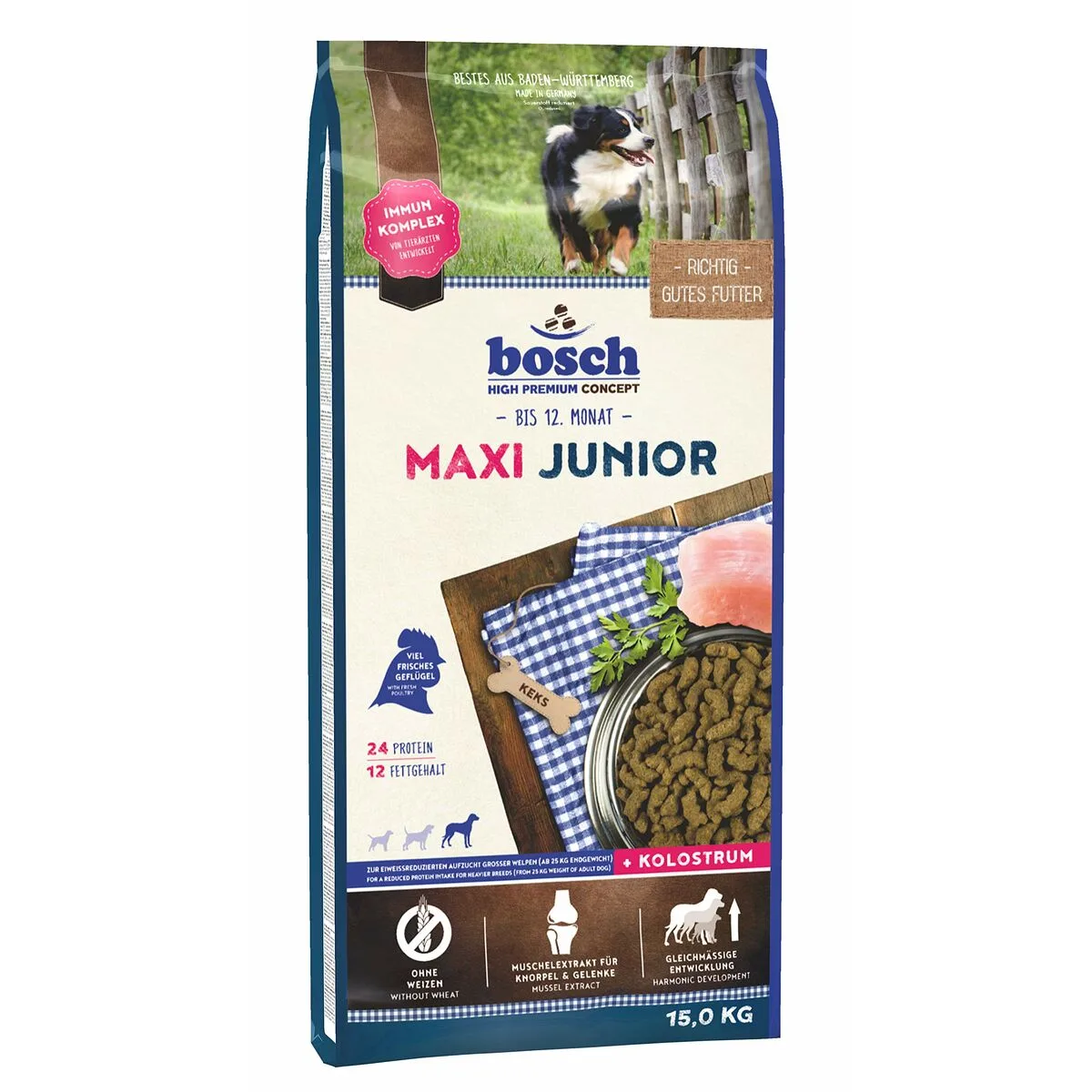Nourriture bosch maxi junior petit junior poulet oiseaux 15 kg s910551531. Votre shopping simplifié de A à Z avec Diaytar