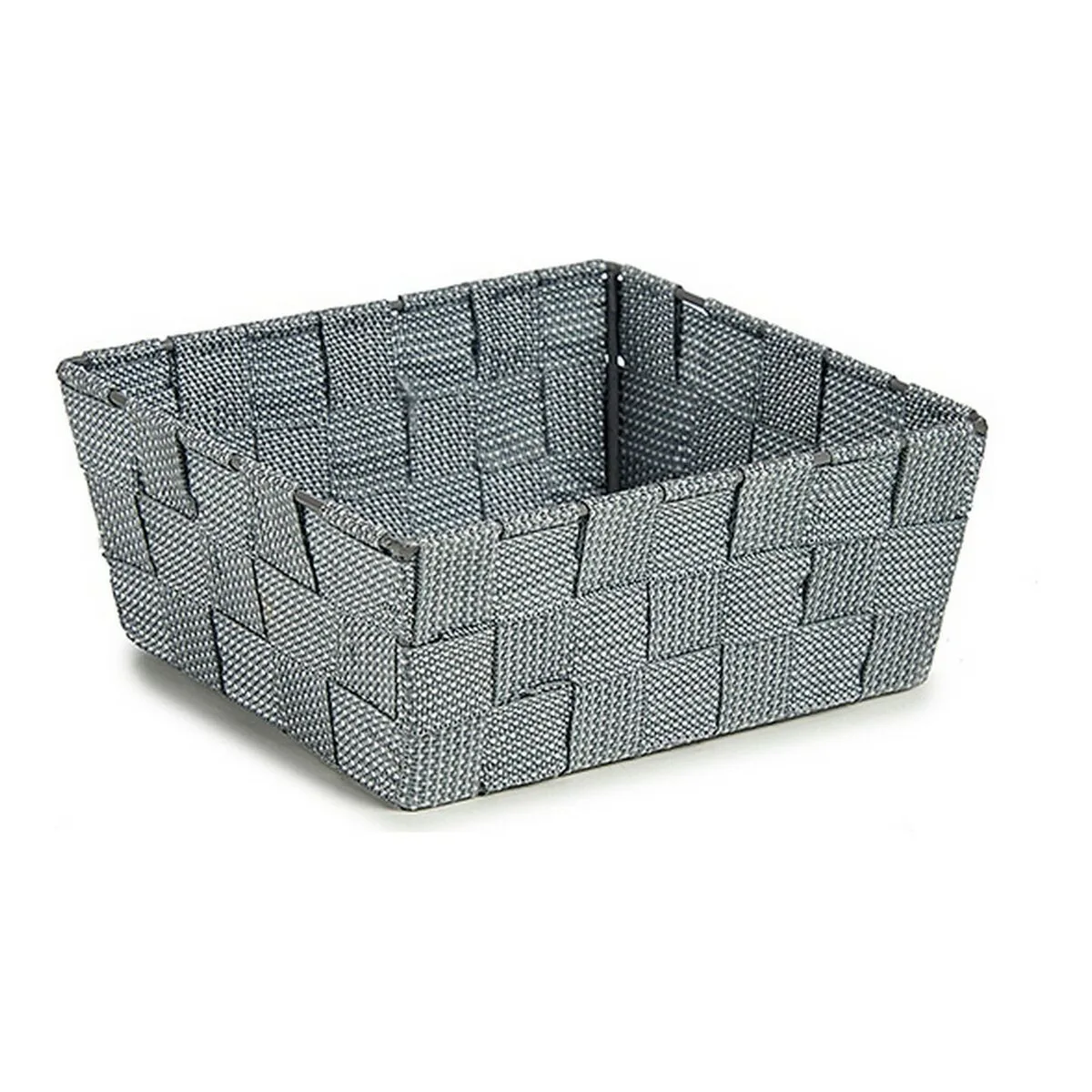 Panier kipit a3 6929a9 gris tissu tressee 18 x 8 x 21 cm s360760418. Diaytar : Votre destination shopping préférée au Sénégal