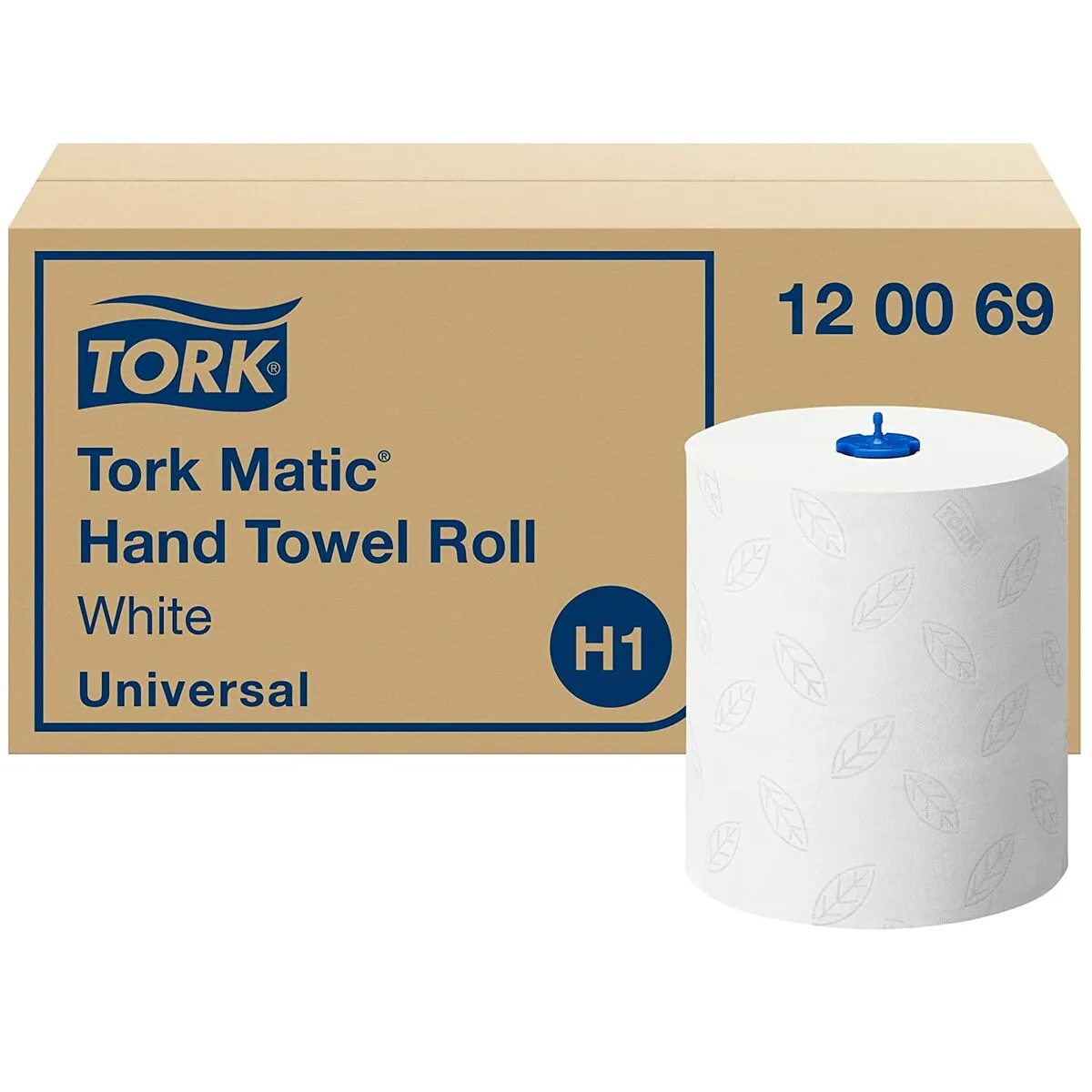 PAPIER SÉCHAGE DE MAIN TORK MATIC BLANC 150 M