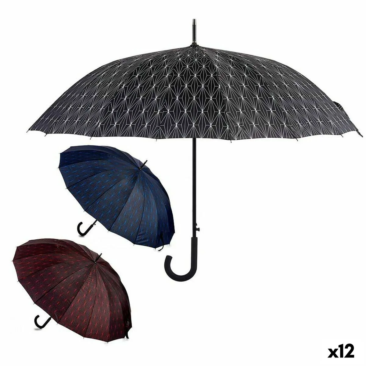 Parapluie metal fibre 106 x 106 x 93 cm 12 unites s362557576. Toutes les catégories, tous les prix sur Diaytar