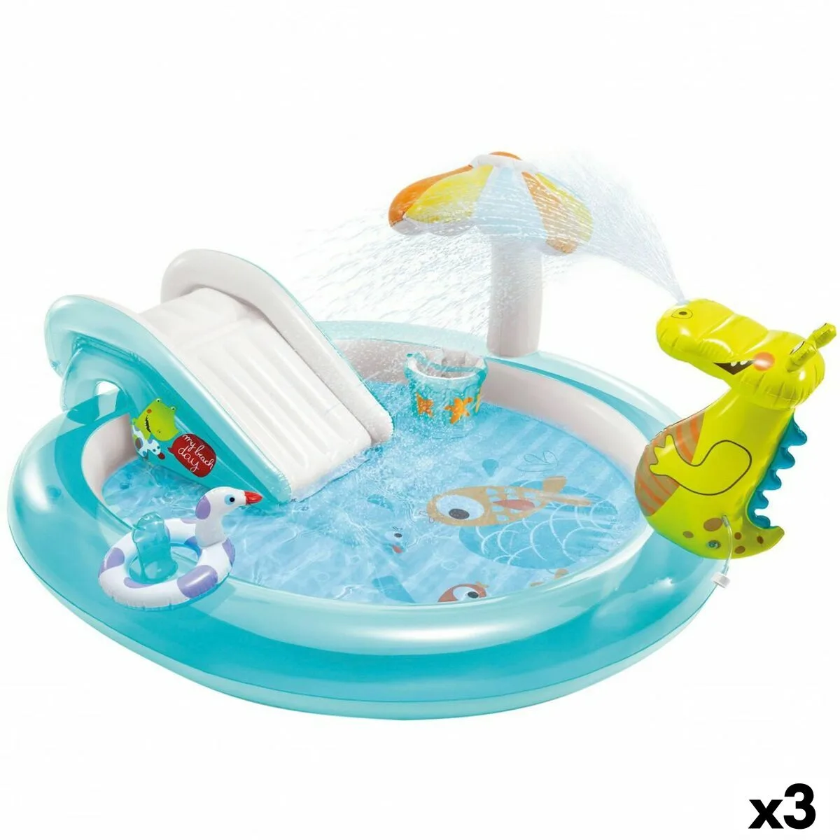 Pataugeoire gonflable pour enfants intex parc de jeux crocodile 201 x 84 x 17 cm 3 unites s890156170. Faites-vous plaisir sans culpabiliser avec Diaytar