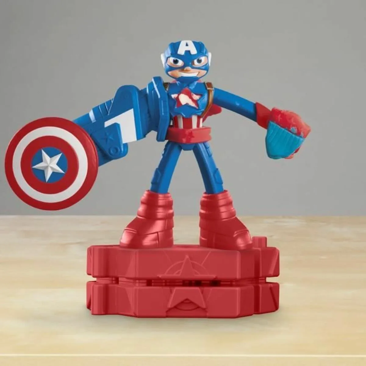 Pate a modeler en argile play doh capitan america set stamper shield multicouleur s7101263991. Optimisez votre budget avec Diaytar Sénégal