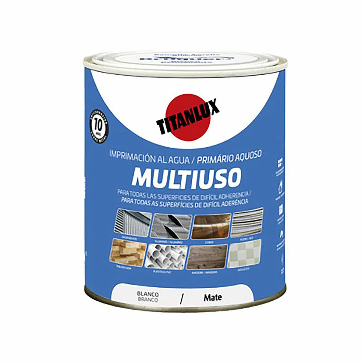 PEINTURE D'APPRÊT TITANLUX BLANC MAT 750 ML