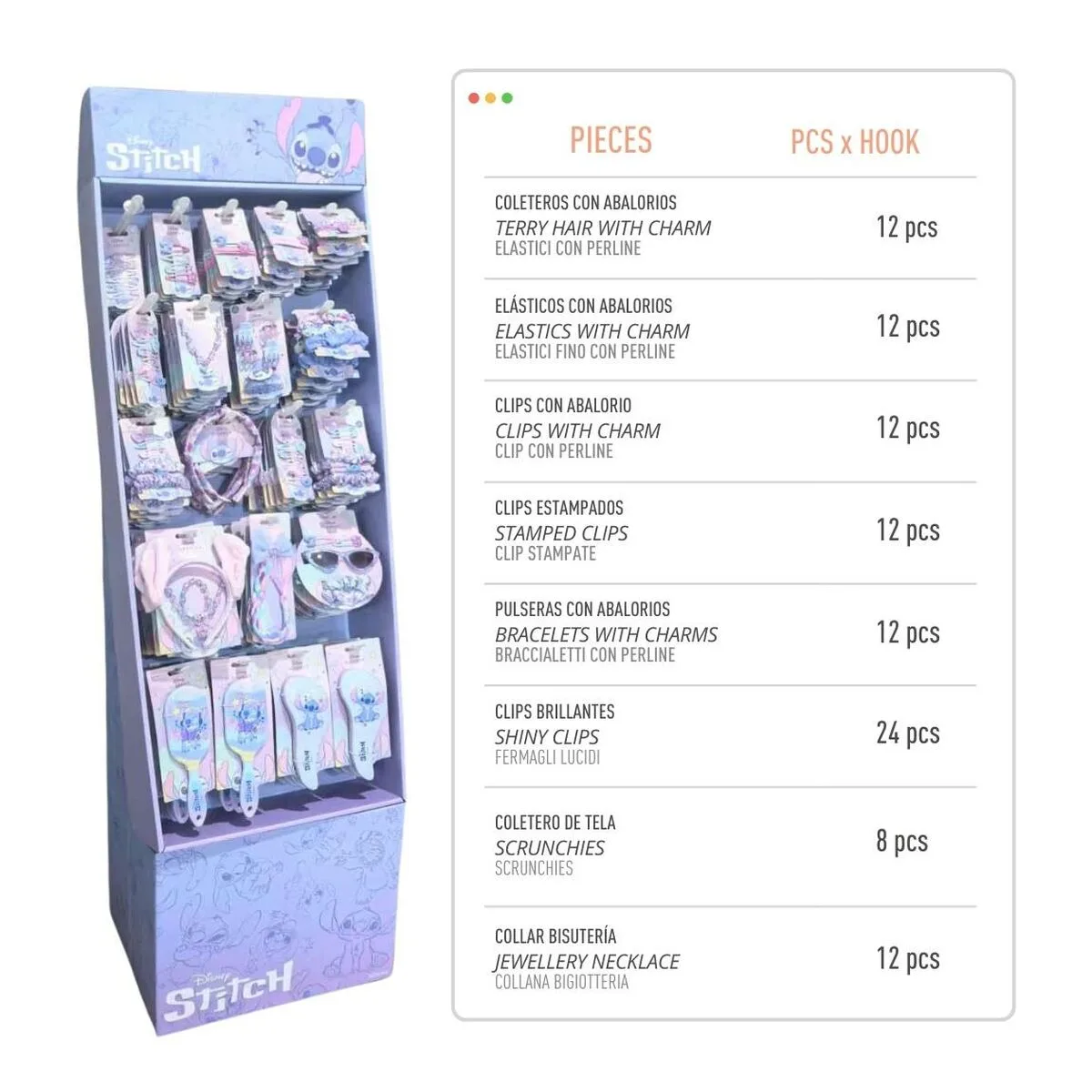 Pinces a cheveux stitch bleu s245987346. Diaytar : Votre shopping, nos meilleurs prix