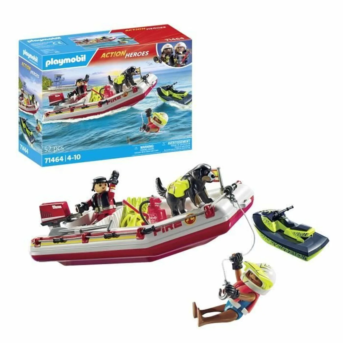 Playset playmobil action heroes fireboat and water scooter 71464 52 pieces s719649978. Diaytar Sénégal : Le choix, la qualité, l'économie réunis