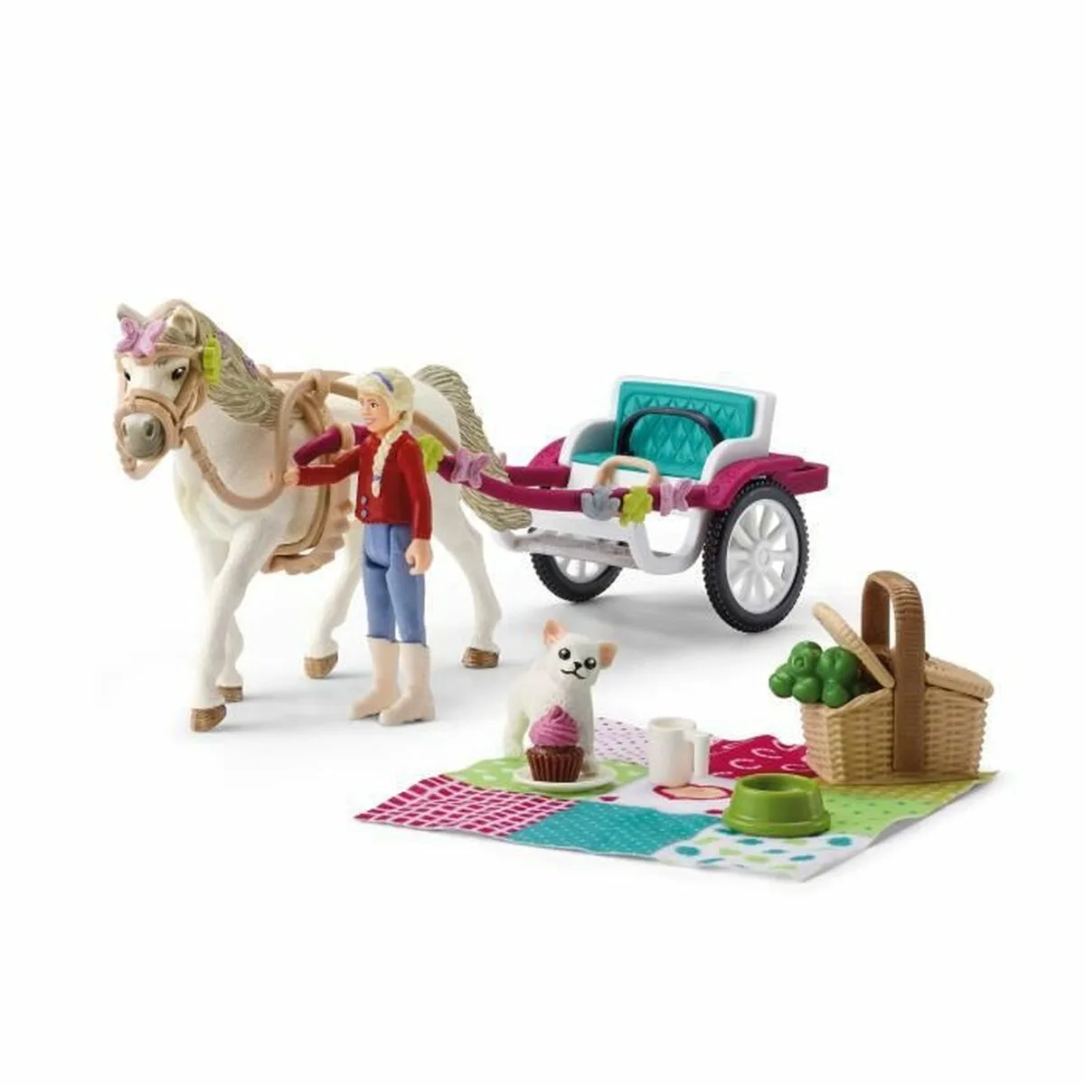 PLAYSET SCHLEICH PLACHE FOR THE EQUESTRIAN SHOW - 42467