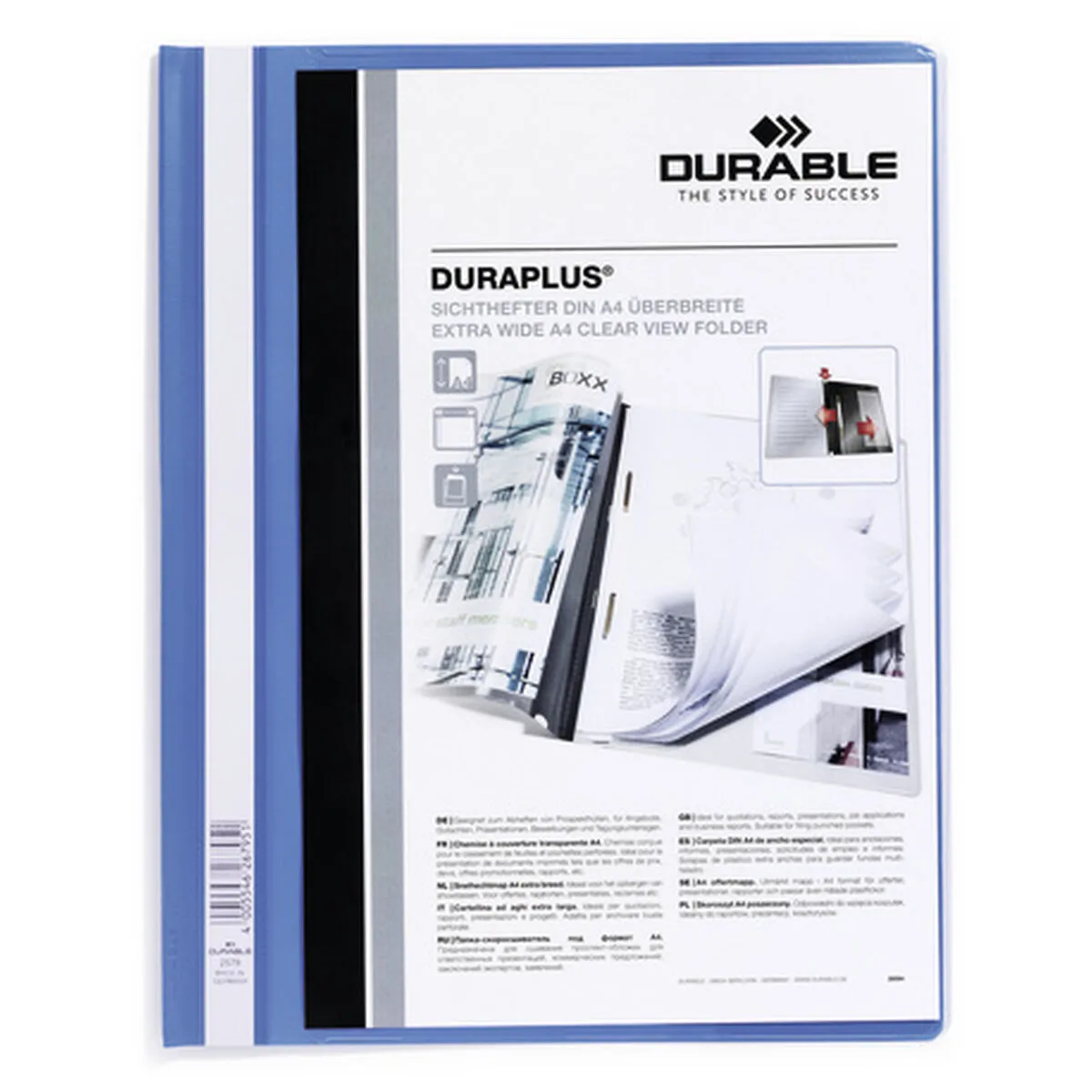 Porte documents durable duraplus bleu transparent a4 25 pieces s840432855. Diaytar : Le choix malin des consommateurs sénégalais
