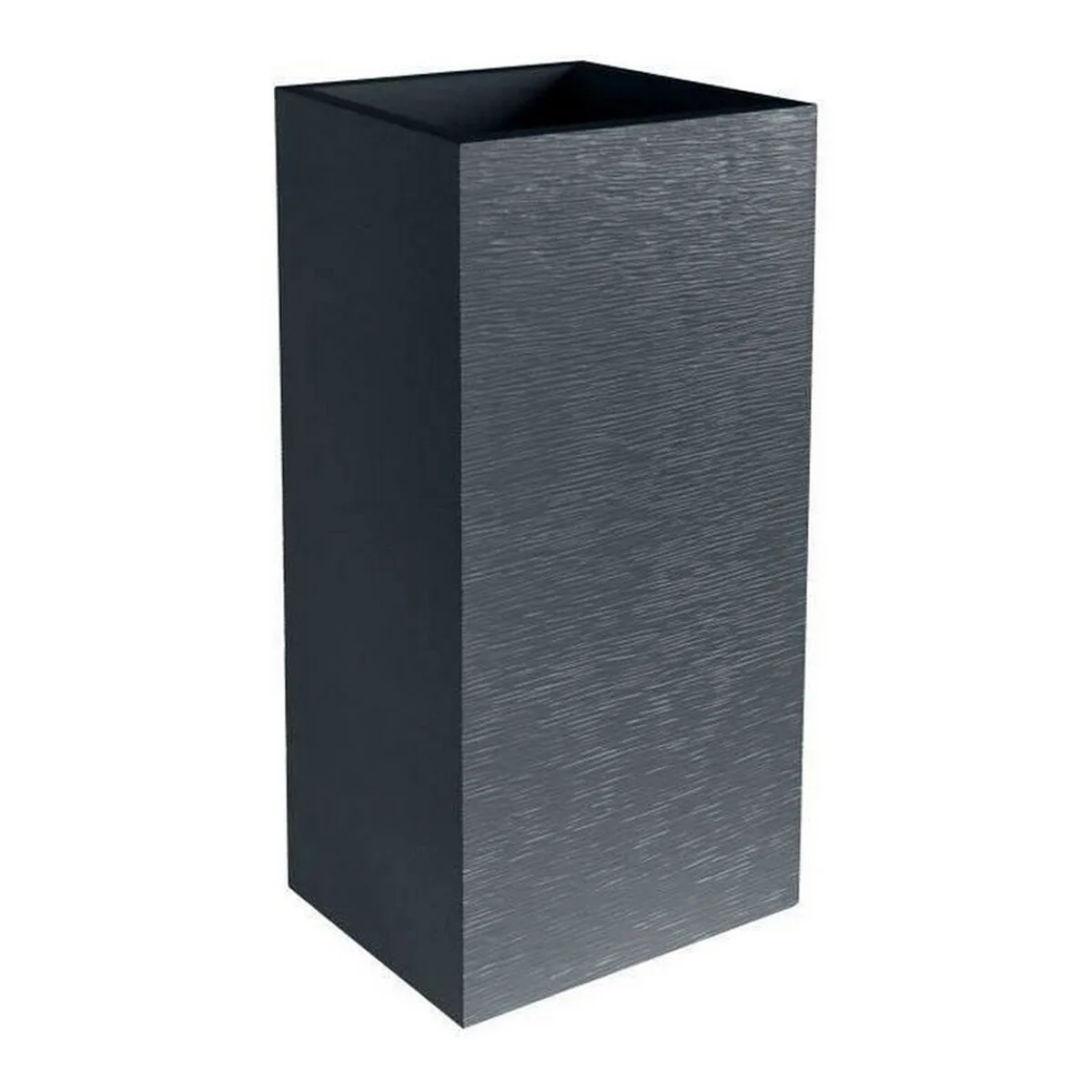 Pot eda graphit gris gris fonce plastique carre 39 5 x 39 5 x 80 cm s714930773. Faites-vous plaisir sans culpabiliser avec Diaytar