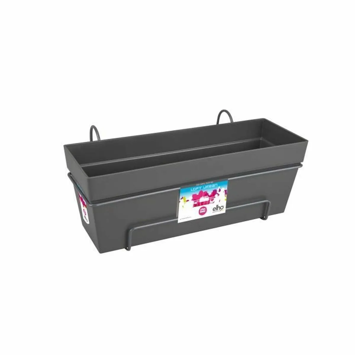 Pot elho gris fonce plastique rectangulaire 50 cm s719663555. Diaytar : Le premier choix des acheteurs avisés