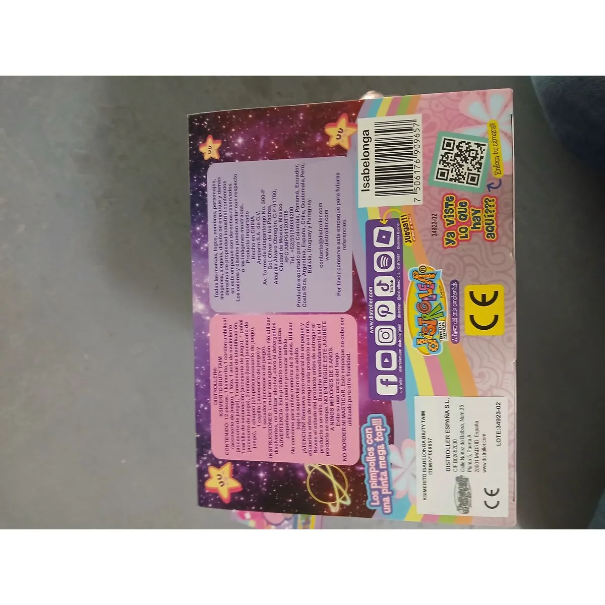 Poupee bebe bandai ksimerito isabelonga biuty taim 18 5 x 16 x 19 5 cm s243503613. Explorez un monde de bonnes affaires sur Diaytar Sénégal