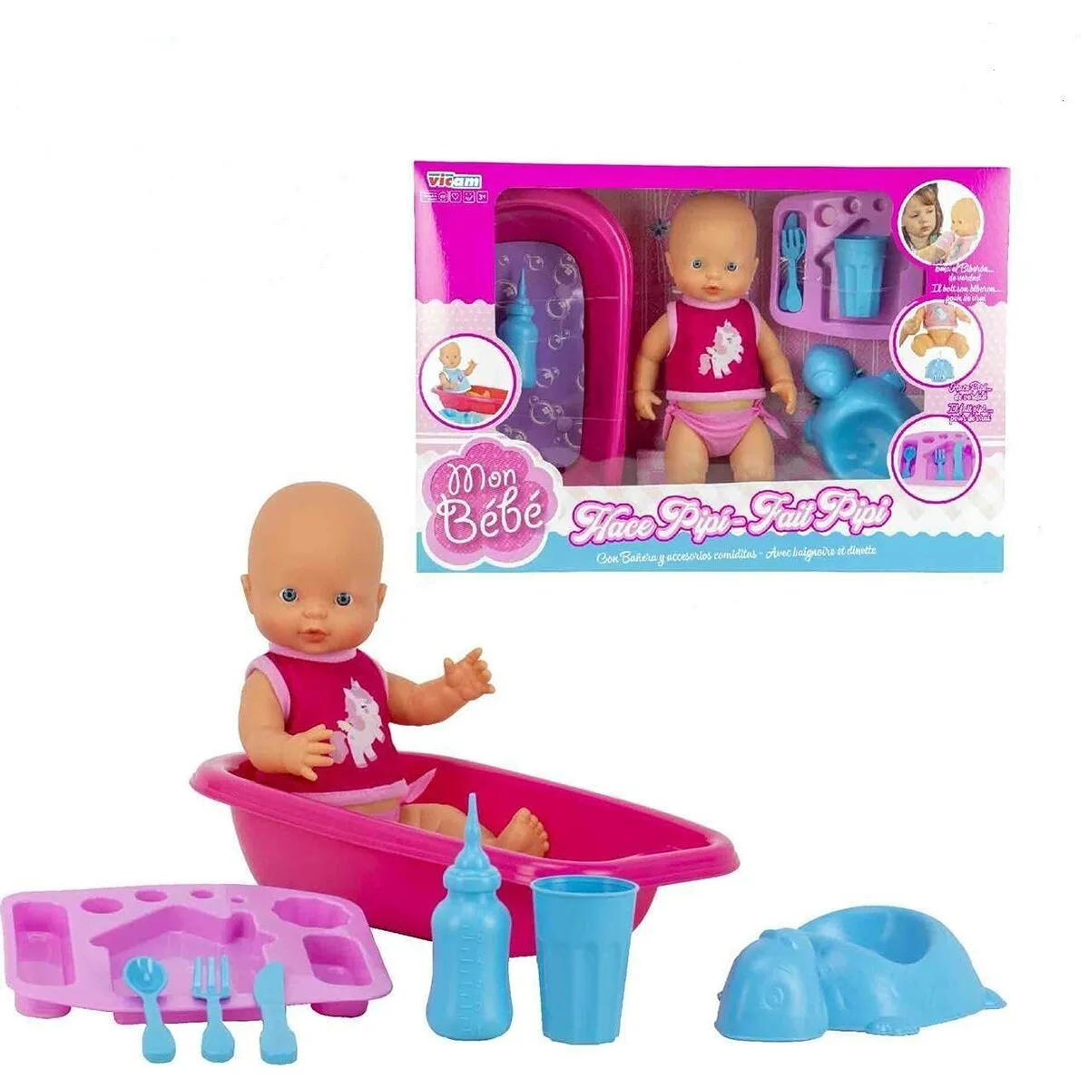 Poupee bebe pipi baignoire 40 x 13 x 58 cm s243066657. Diaytar Sénégal : Qualité garantie, prix imbattables, livraison rapide
