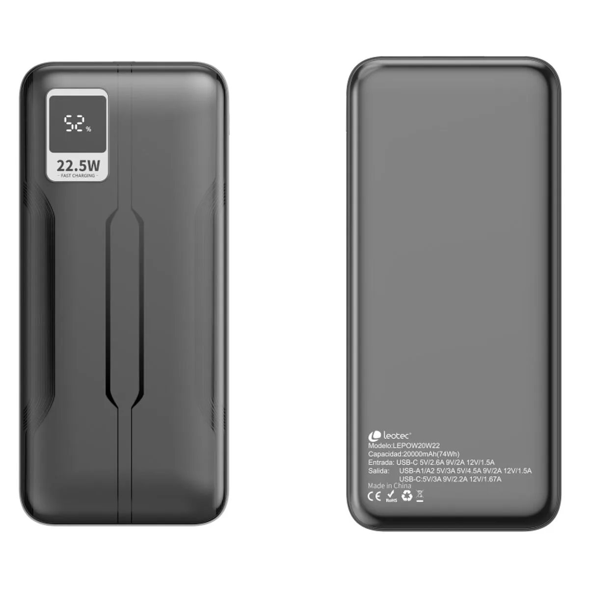 Powerbank leotec lepow20w22k noir 20000 mah s991916181. Diaytar : Le e-commerce qui respecte votre budget