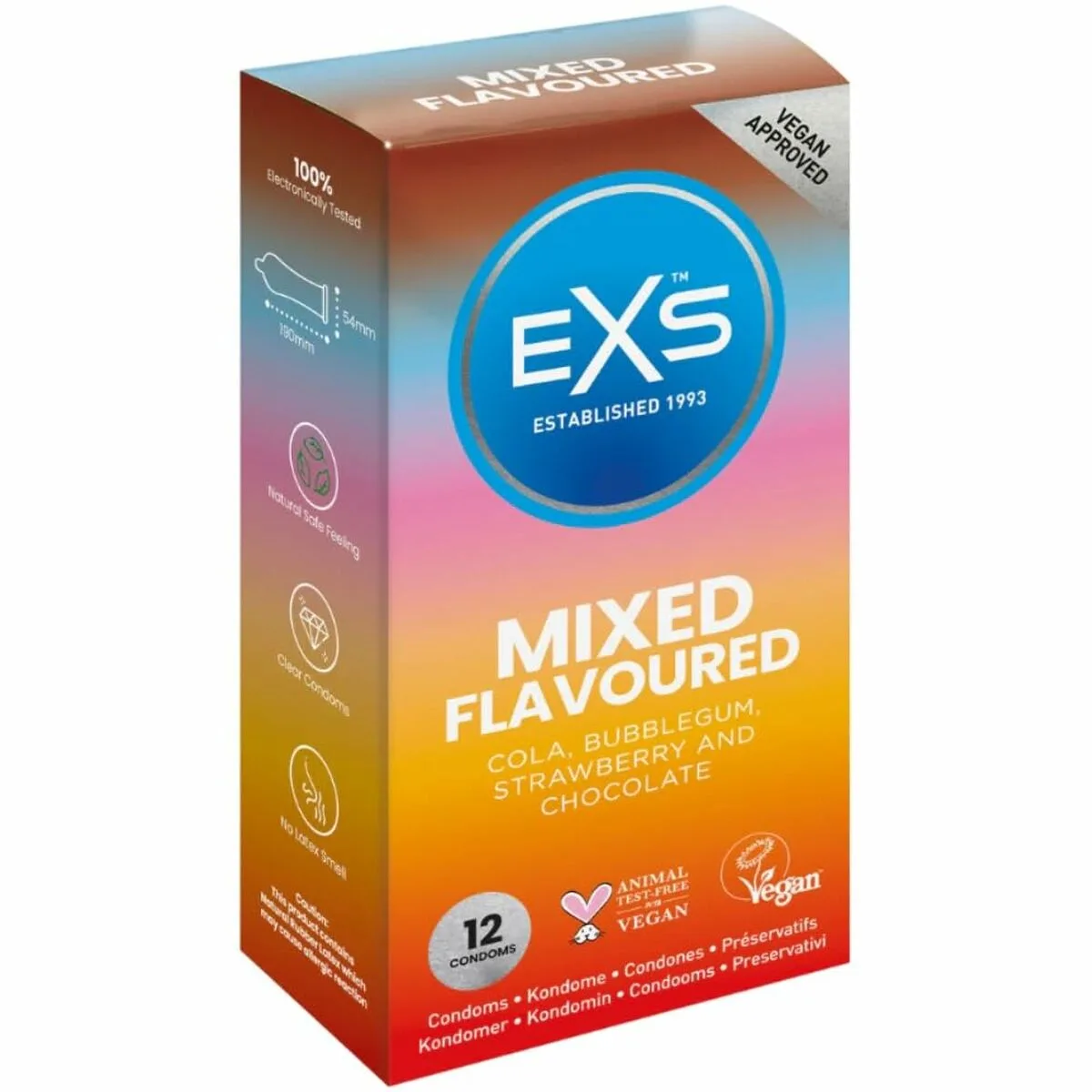 Preservatifs exs mixed chocolat queue fraise chewing gum 12 unites s400529138. Achetez malin avec Diaytar Sénégal, votre partenaire shopping 100% digital