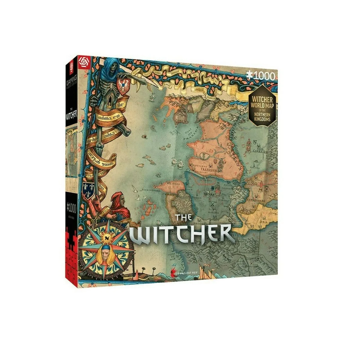 Puzzle cenega publishing the witcher northern kingdom map 1000 pieces s9111004030. Diaytar : Votre destination shopping préférée au Sénégal