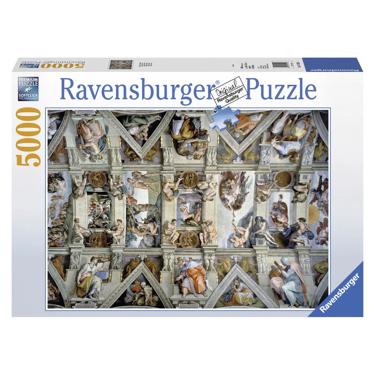 Puzzle ravensburger 17429 the sistine chapel michelangelo 5000 pieces s719190222. Diaytar : Votre shopping, nos meilleurs prix