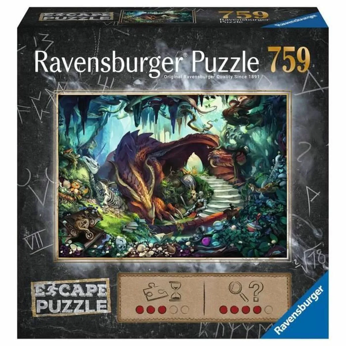 Puzzle ravensburger escape 759 s7100113520. Vos marques préférées à prix réduits sur Diaytar