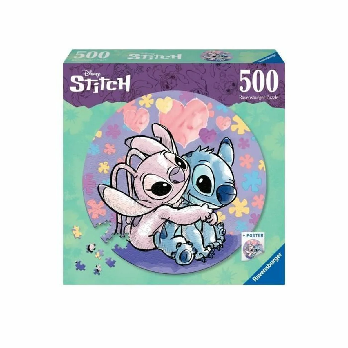 Puzzle ravensburger stitch 1 unite s7100007663. Plus de choix, moins de dépenses avec Diaytar