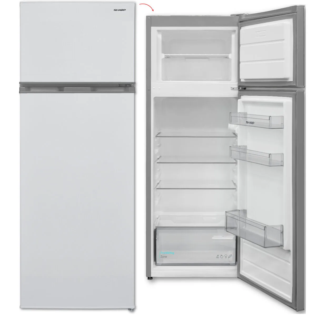 Refrigerateur combine sharp sjftb01itxwees blanc s045472315. Consommez mieux avec Diaytar, votre marketplace discount