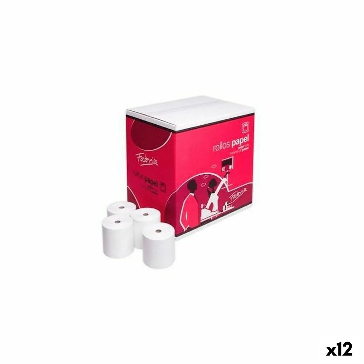 Rouleau de papier thermique fabrisa blanc 57 x 35 mm 12 unites s843418394. Diaytar : Le discount nouvelle génération au Sénégal