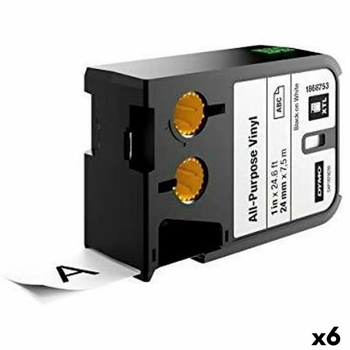 Ruban de transfert thermique dymo blanc noir 24 x 7 5 mm autocollants 6 unites s842421797. Diaytar : Parce que vous méritez le meilleur sans vous ruiner