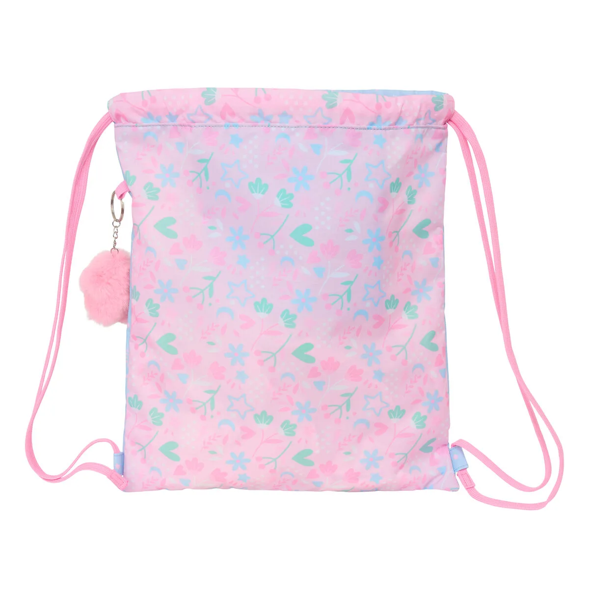 Sac a dos serre par des ficelles blackfit8 smile bleu rose 35 x 40 x 1 cm s431277888. Diaytar : Votre allié pouvoir d'achat au quotidien