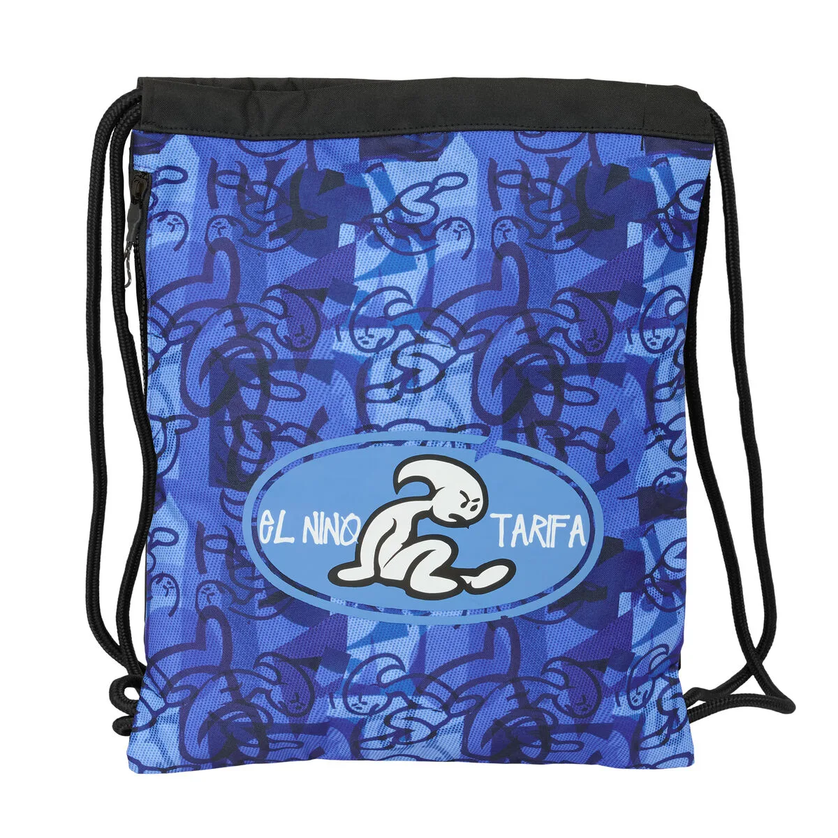 Sac a dos serre par des ficelles el nino roller bleu noir 35 x 40 x 1 cm s431224719. Diaytar Sénégal : Votre destination e-commerce pour des produits de qualité à prix discount