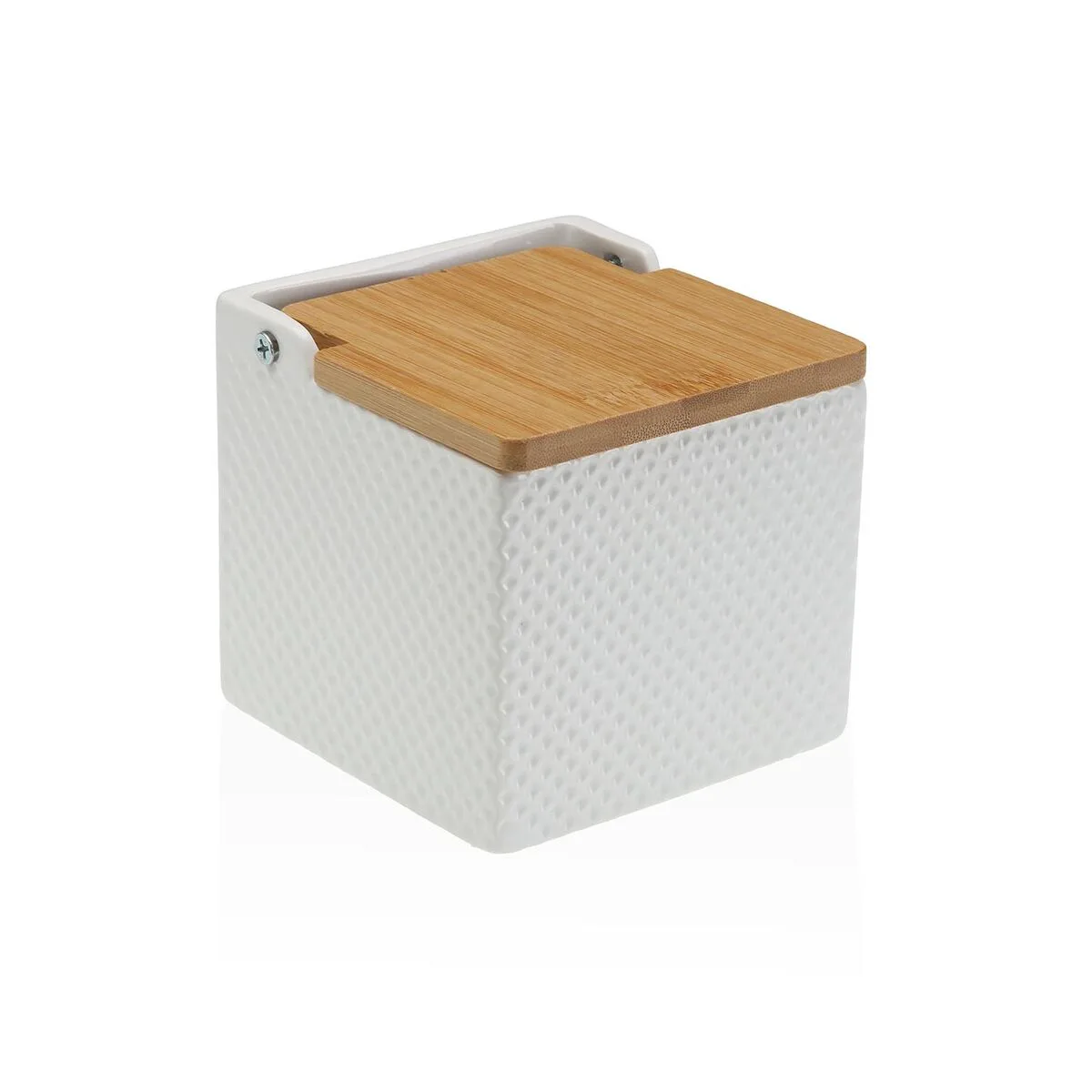 Saliere avec couvercle versa blanc ceramique bambou dolomite 11 x 11 x 11 cm s341893470. Vos marques préférées à prix réduits sur Diaytar