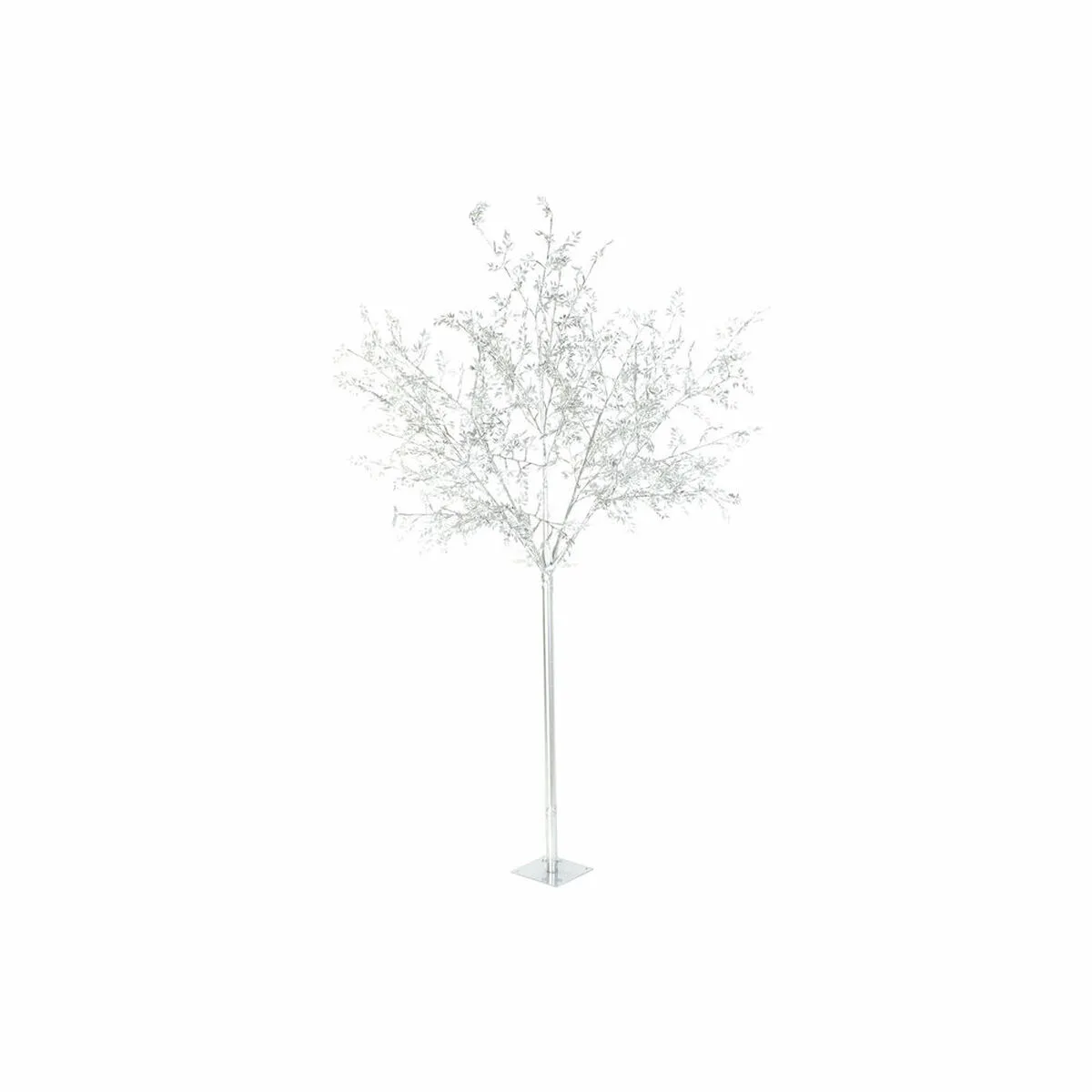 Sapin de noel dkd home decor blanc argente metal plastique 120 x 120 x 220 cm s302548237. Optimisez votre budget avec Diaytar Sénégal