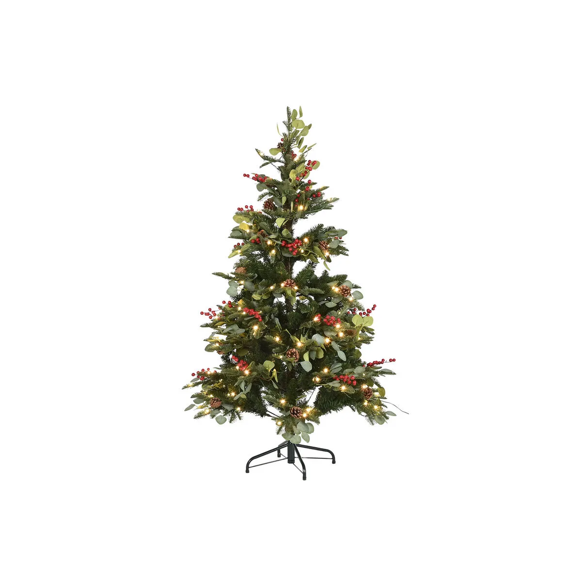 Sapin de noel home esprit rouge vert pvc metal 95 x 95 x 150 cm s305867855. Votre marketplace de proximité digitale : Diaytar