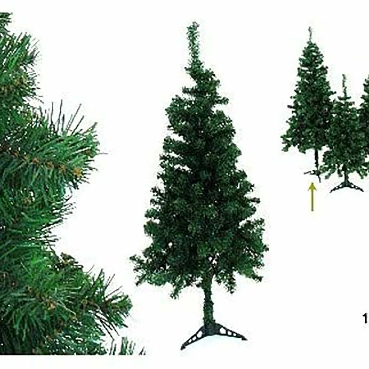 Sapin de noel vert pvc polyethylene 90 x 90 x 180 cm s880343750. Vos marques préférées à prix réduits sur Diaytar