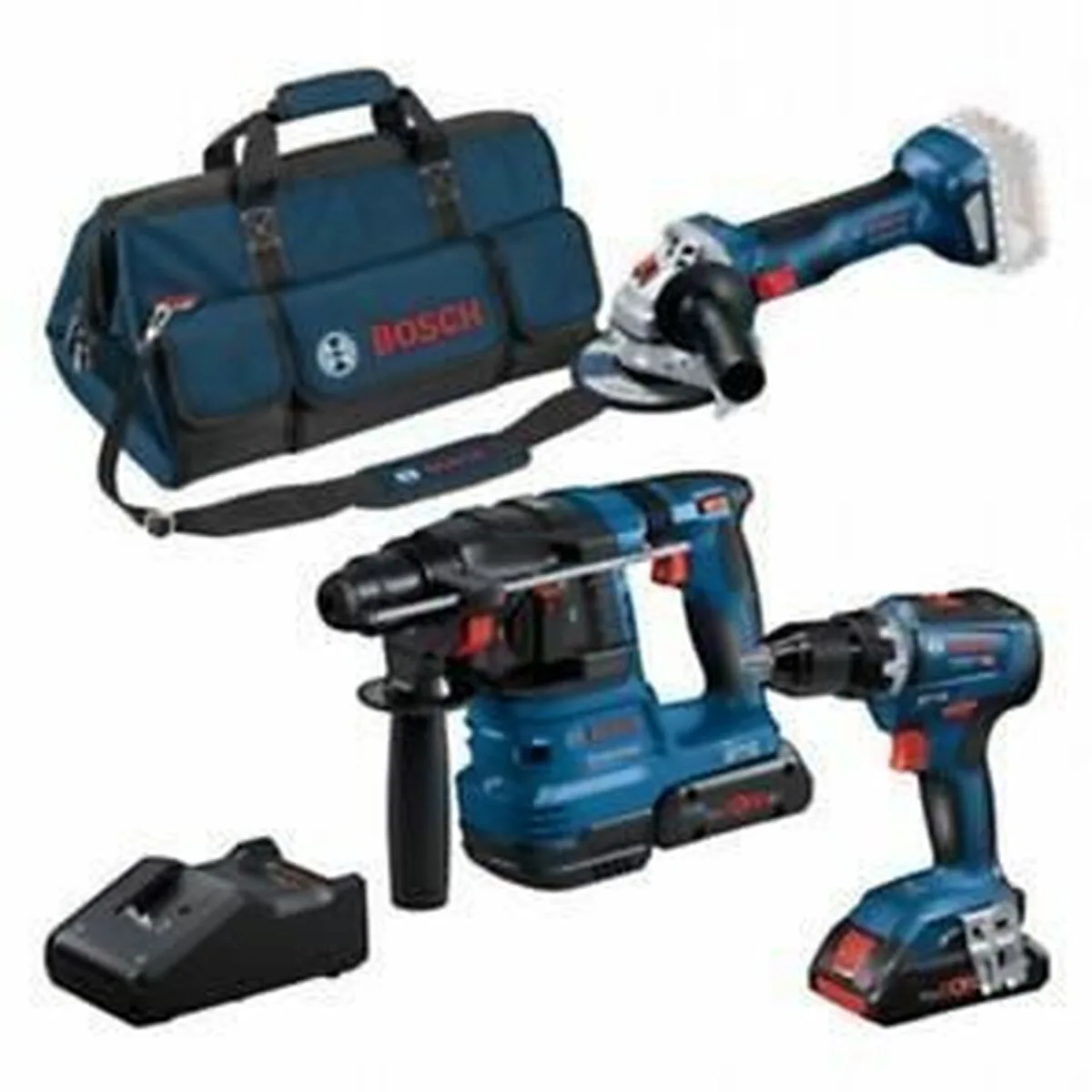 Set de forage et accessoires bosch gsr 18v 55 gws 18v 7 gbh 18v 22 s7100843121. Trouvez tout ce dont vous avez besoin sur Diaytar Sénégal