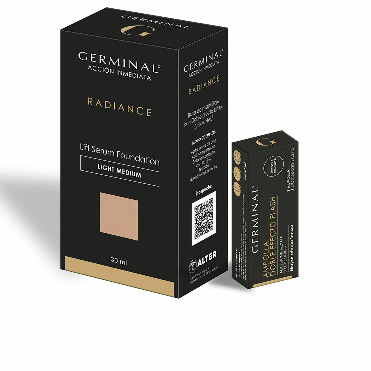 Set de maquillage germinal accion inmediata radiance 2 pieces s0512982131. Diaytar : Qualité professionnelle, prix grand public