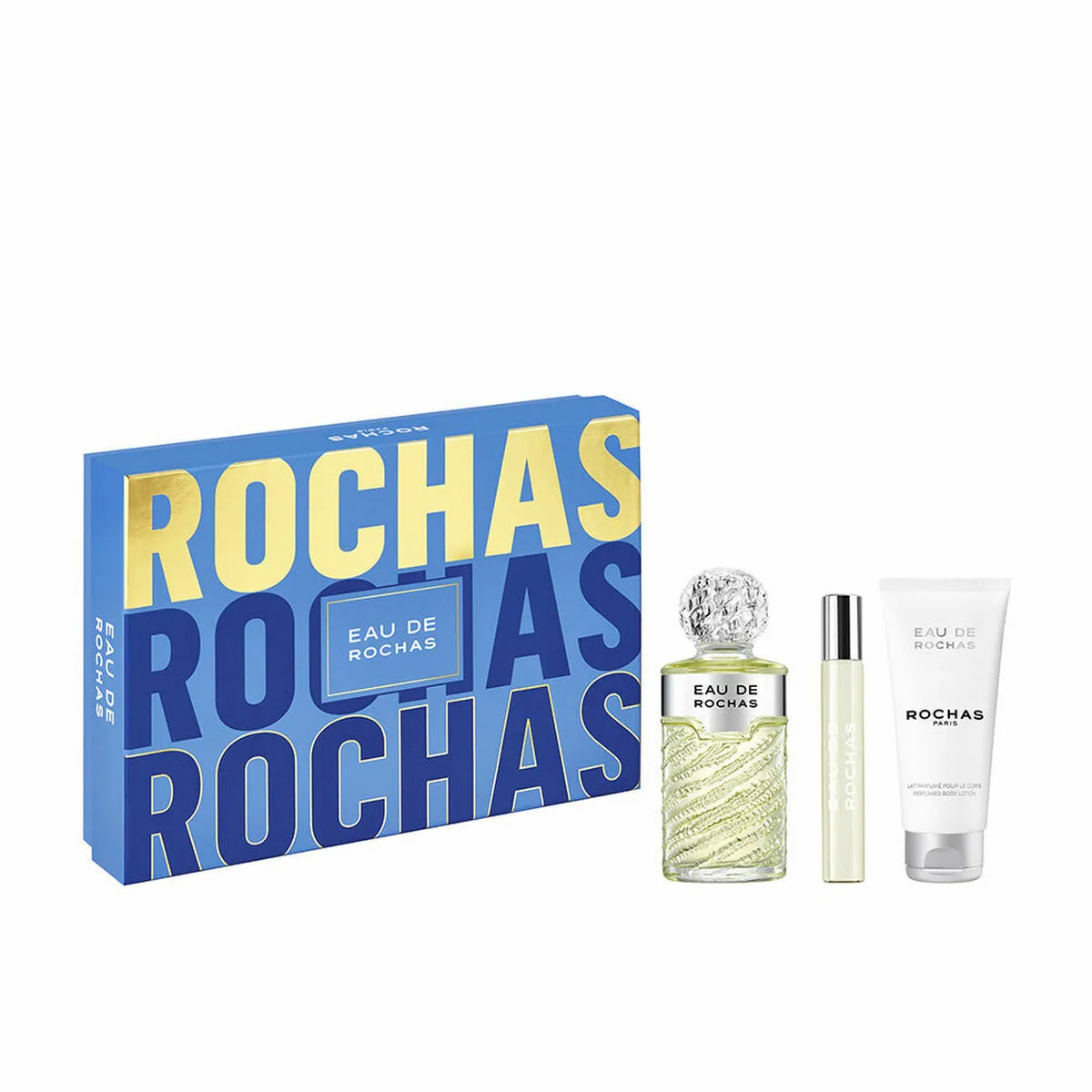 Set de parfum femme rochas edt 3 pieces s452241194. Électroménager, mode, beauté... Diaytar a tout en stock