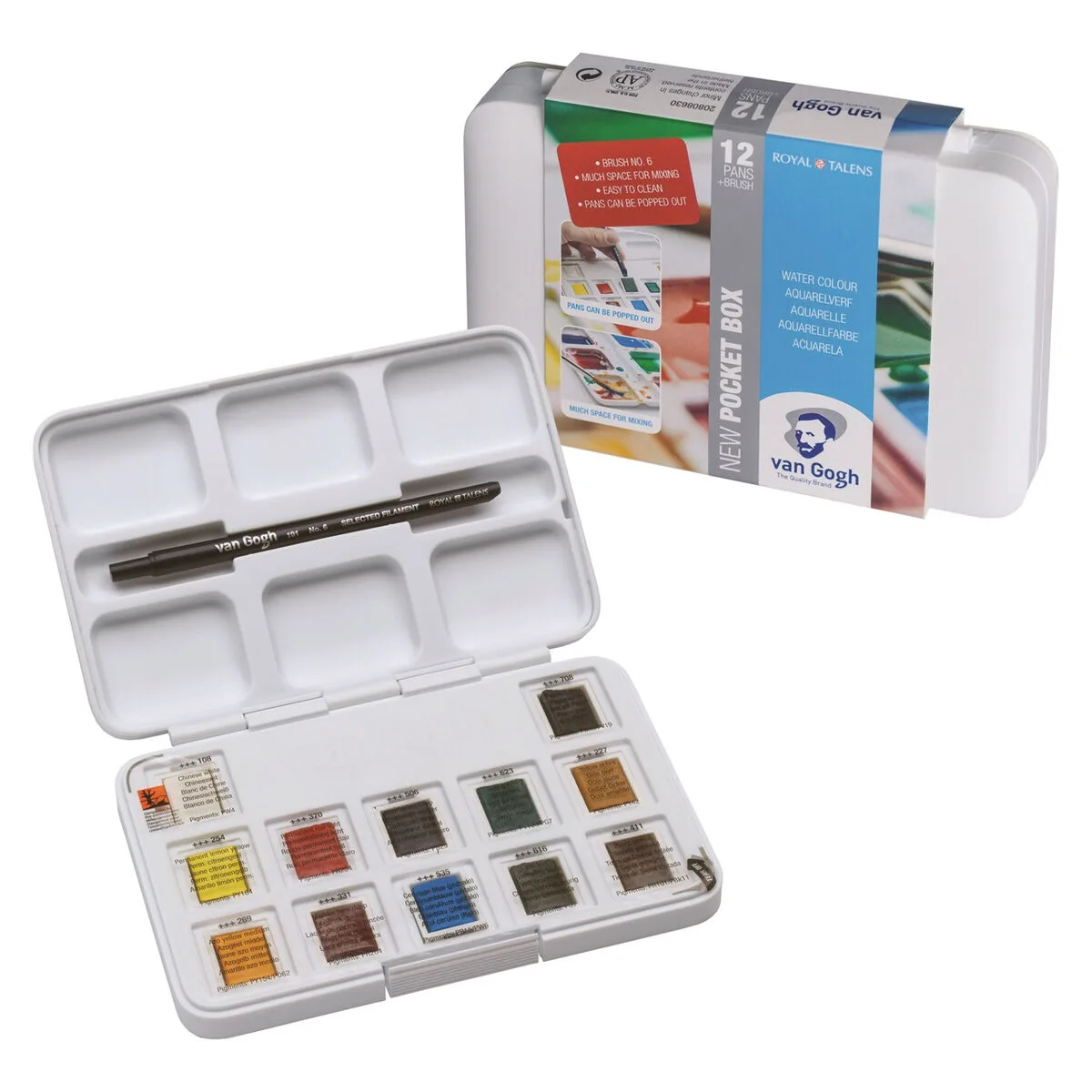 Set de peintures aquarelle talens van gogh multicouleur s841824511. Commandez malin, vivez mieux avec Diaytar