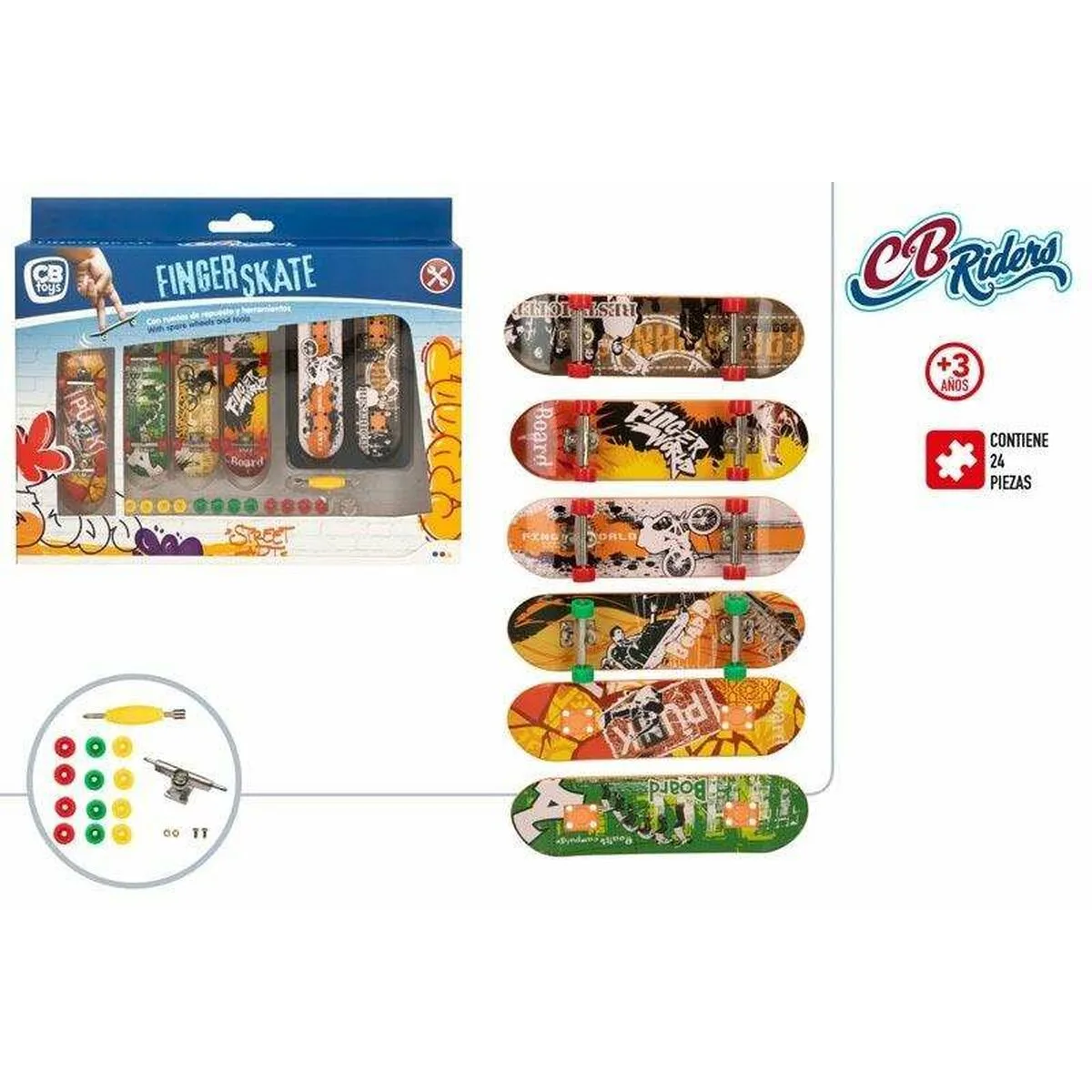 Set de skateboards pour doigts colorbaby 10 x 3 cm 24 pieces s243144392. Trouvez tout ce dont vous avez besoin sur Diaytar Sénégal