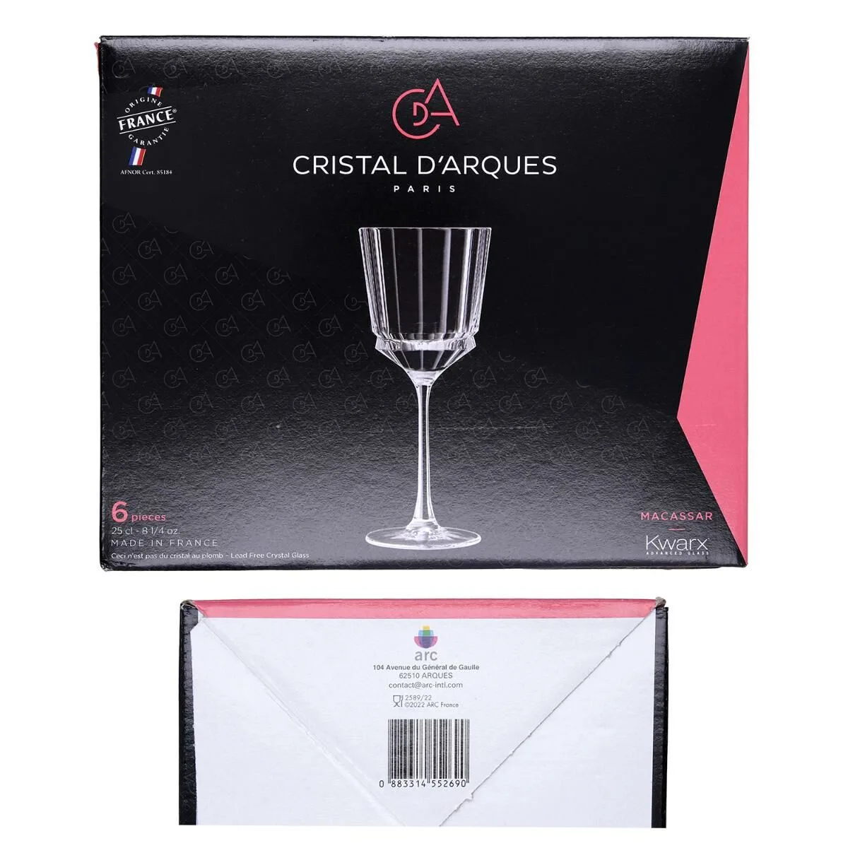 Set de verres a vin cristal d arques paris wine emotions 240 ml 4 unites s271197599. Votre satisfaction, notre priorité chez Diaytar